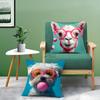 Cute Funny Cartoon Party Decorations Animals Pillow Case Pattern Printed Pillowcase For Living Room Sofa Cushion Cover
