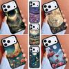 Cottagecore Floral Sun Phone Case for iPhone 16e 15 14 13 12 17 Pro Max Plus Air 17pro Cover Coque
