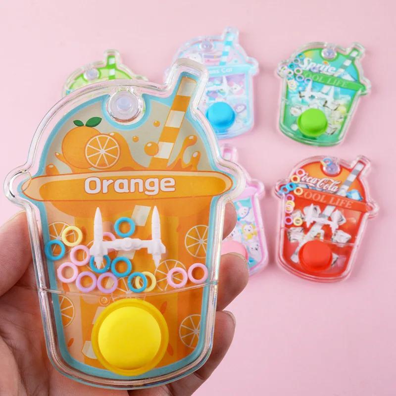 Fruit Water Ring Toy Handheld Educational Toy Water Ring Game Handheld Fish-throwing Circle Party Gift Children's Birthday Box