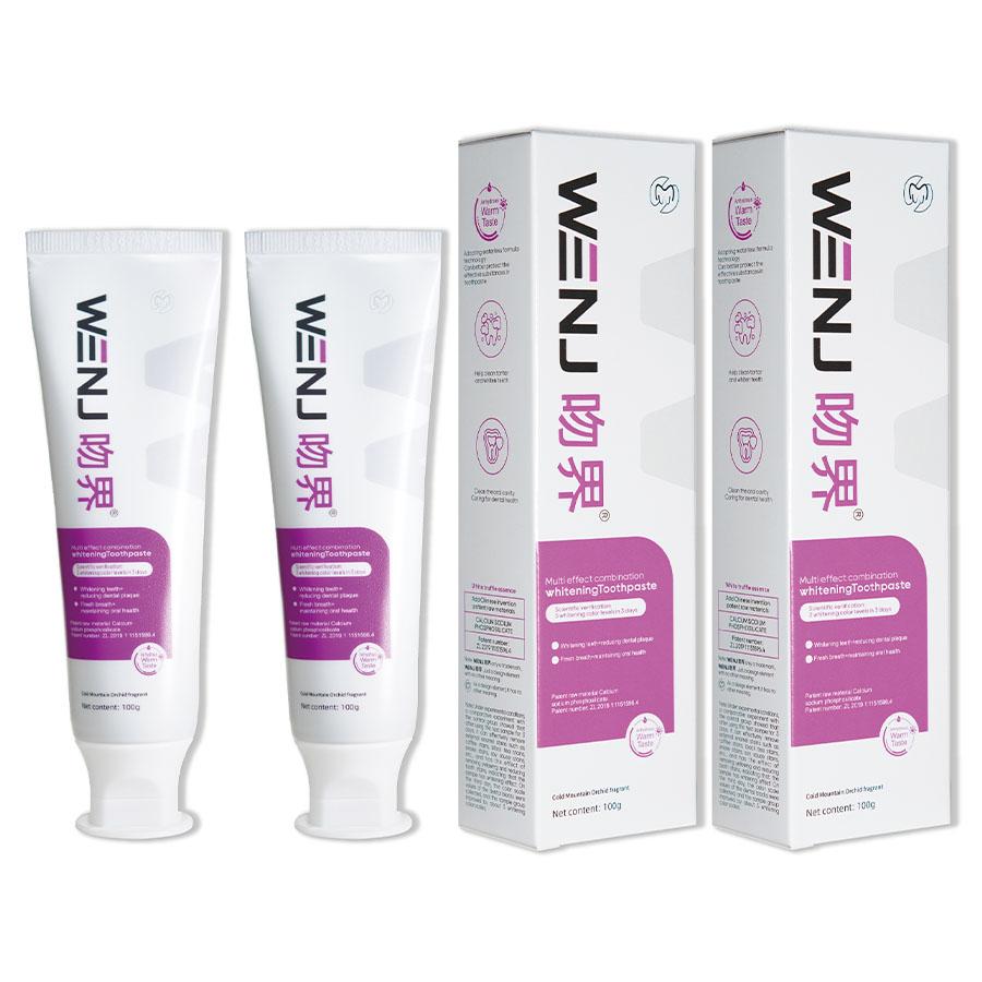 WENJIE 1pcs/2pcs Multi effect combination whitening Toothpaste