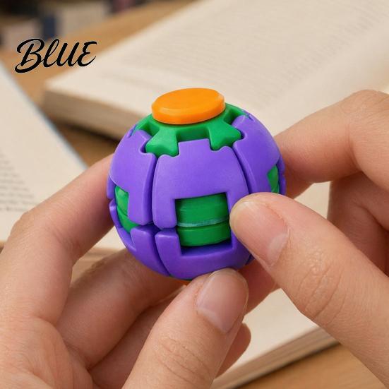 Creative Decompression Gift 3D Printed Stress Ball Press & Rotating Finger Spinner