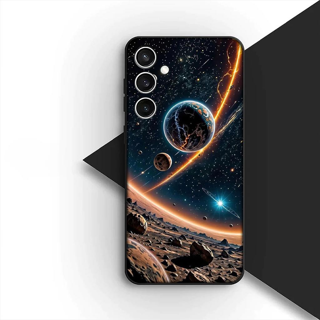Universe Galaxy Astronaut SKY Cover for Samsung Galaxy S10 Lite S8 S9 Plus A33 A34 A31 70 A71 A72 Note 20 9 8 Coque Phone Case