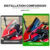 New Wind Deflector For Honda CBR 500 R CBR 500R 400R 2019-2025 CBR400R CBR500R Windshield Spoiler Touring Windscreen Visor Viser