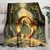 1PC The Lord of the Rings blanket, all-season lightweight home office outdoor nap multifunctional blanket, Christmas gifts