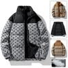 Windproof Unisex Stand Collar Down Jacket - 2025 Winter Casual Versatile Outerwear