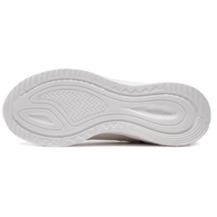 361 Slip Resistant Abrasion Resistant Low top Casual Running Shoes Women's White Purple 682446731 /