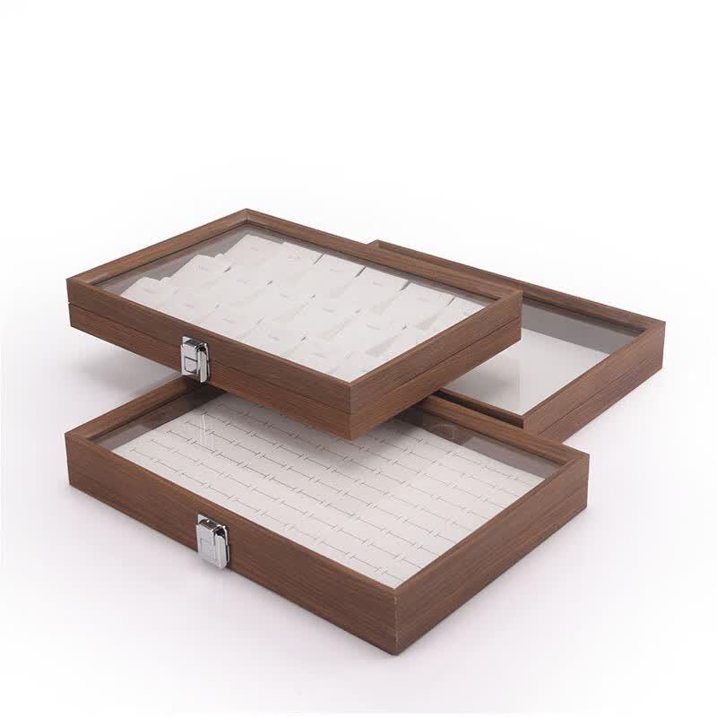 Morona Black Walnut Wood Jewelry Organizer Box