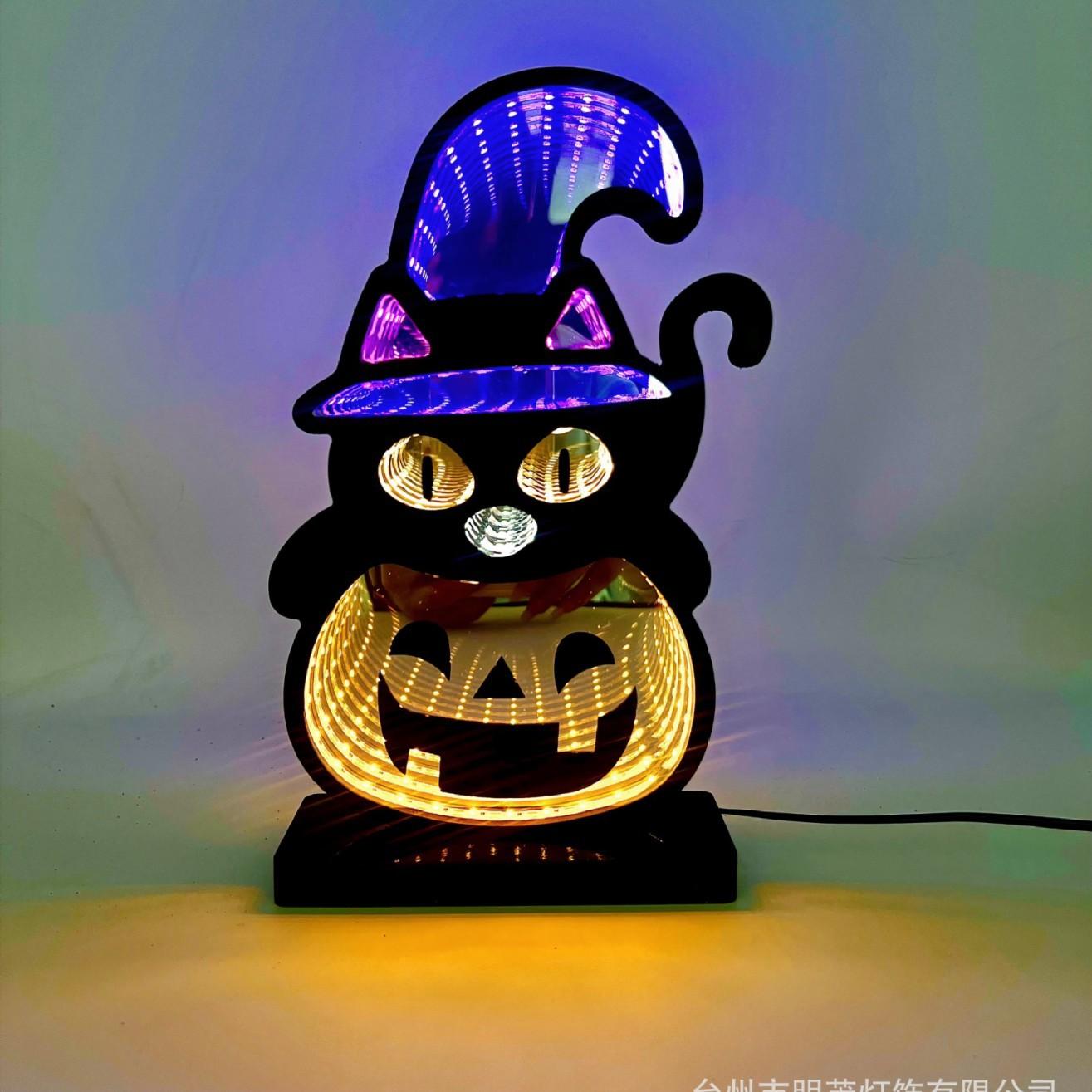 Creative LED Pumpkin Lantern Halloween Decorations New Design Atmosphere Lighting for Festive Atmosphere Home Garden Decor