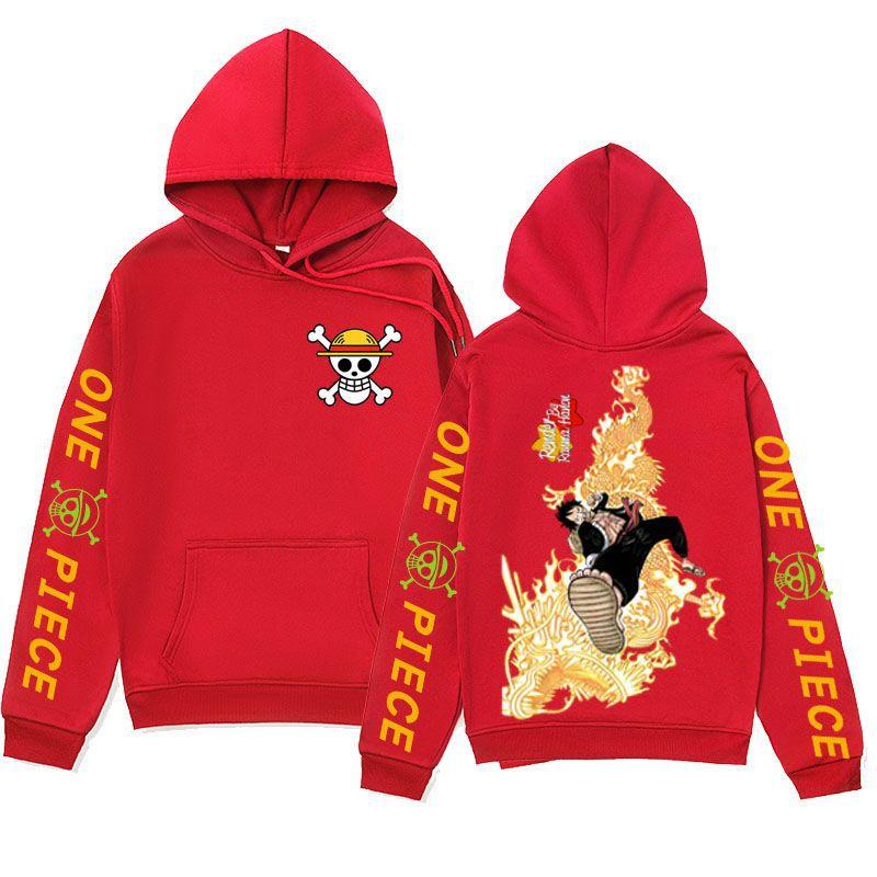 One piece One Piece Anime Hoodie Fleece, Luffy Jacket