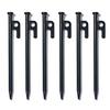 1/4/6Pcs 20/25/30/40CM Steel Tent Stake Heavy Duty Outdoor Hiking Camping Tent Tarp Canopy Windproof Ground Spike Nail Metal Tent Peg