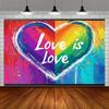 2D flat design, 1-piece love and warmth-themed background fabric, suitable for use as a background for party photos