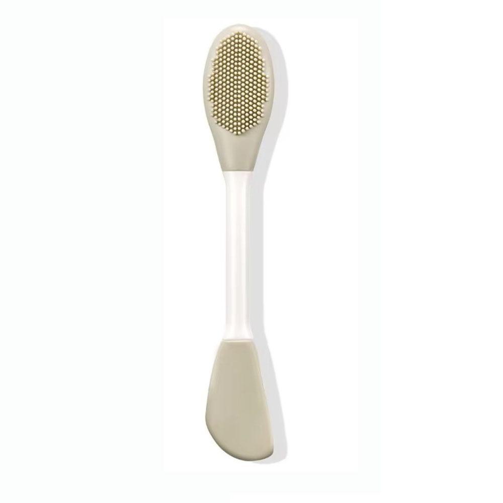 Silicone Facial Clean Brush Double Head Skin Care Tools Beauty Facial Massage Brush