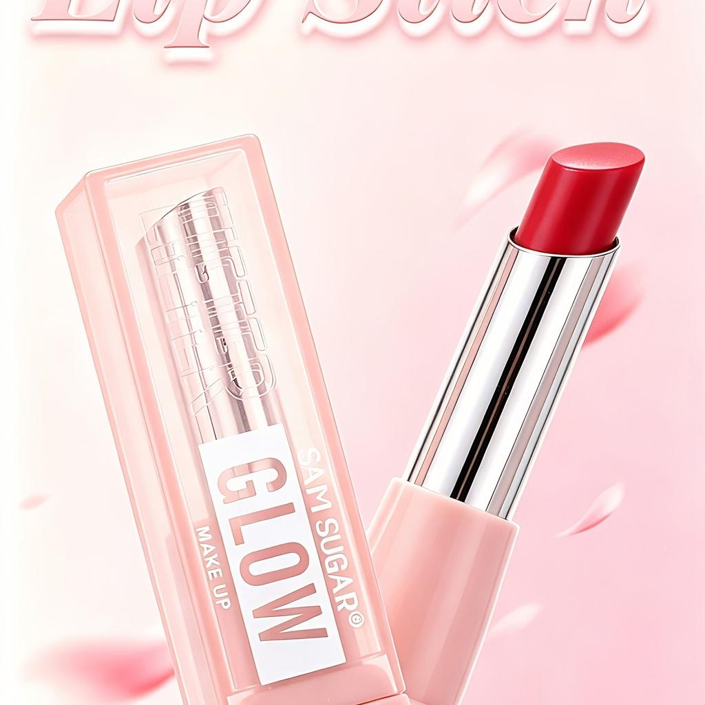 Moisturizing Lipstick, Long Lasting High Gloss, High Formula, Suitable for All Skin Types