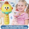 Bluetooth Children Wireless Microphone Cute Children Singing Machine Karaoke Musical Toys Home Use