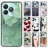 Shockproof Cover For ZTE Blade A75 4G Animals Painted Soft Case For ZTE Blade A75 Phone Back Cover For ZTE BladeA75 Funda Coque