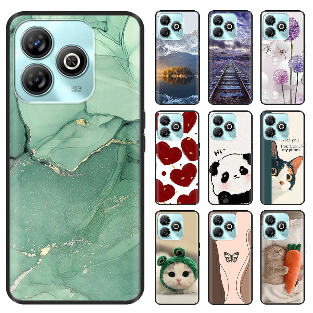 Shockproof Cover For ZTE Blade A75 4G Animals Painted Soft Case For ZTE Blade A75 Phone Back Cover For ZTE BladeA75 Funda Coque