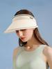 Summer New Fashion Visor Straw Hat Female Tassels Design Empty Top Outdoor Women Sun Caps
