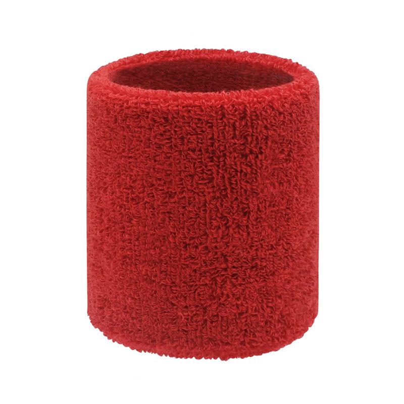 Sports Cotton Wristband: Sweat-Absorbing Support for Basketball, Badminton, Running & Fitness