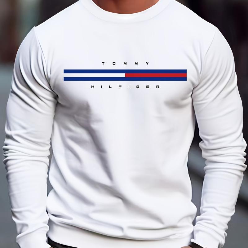 

Men s Crew Neck Sweatshirt, Quick-Dry & Breathable, For Commute & Sports M чорний