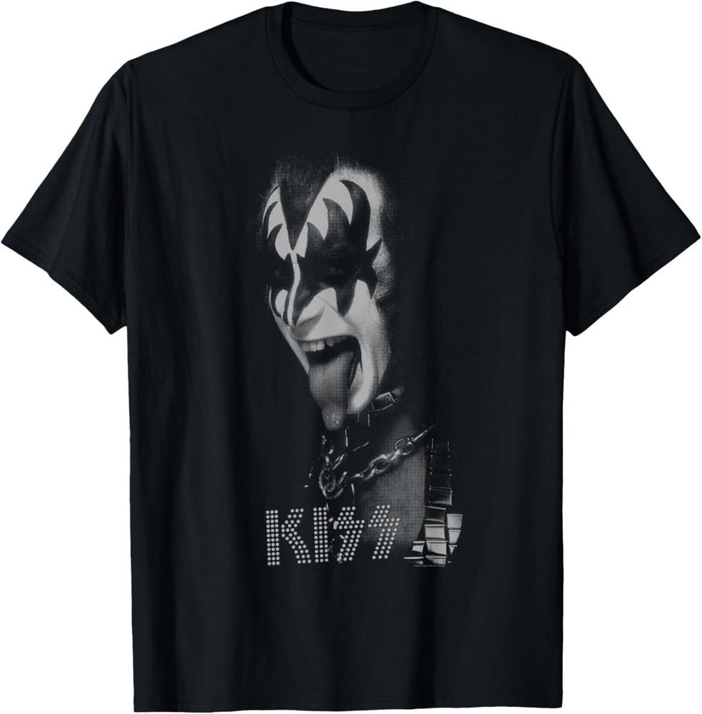 

KISS - Gene Black & White T-Shirt S