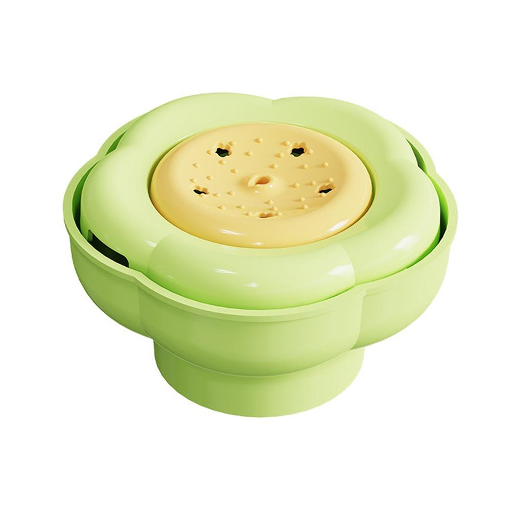 Blume Einhand-Druckseifenspender Schüsselbürste Flüssigkeitsbehälter Haushaltsreinigungswerkzeug Küchenspülmittelspender