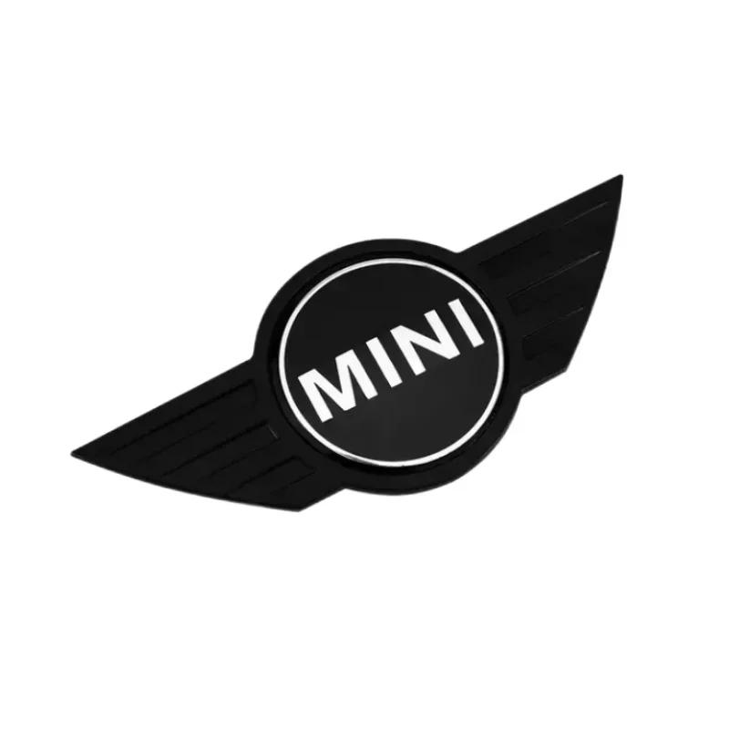 3D ABS Auto Styling Motorkap Embleem Sticker Refit Vervanging voor BMW Mini Cooper Logo R55 R56 R60 R61 Voorhoofd Hoofd Accessoires