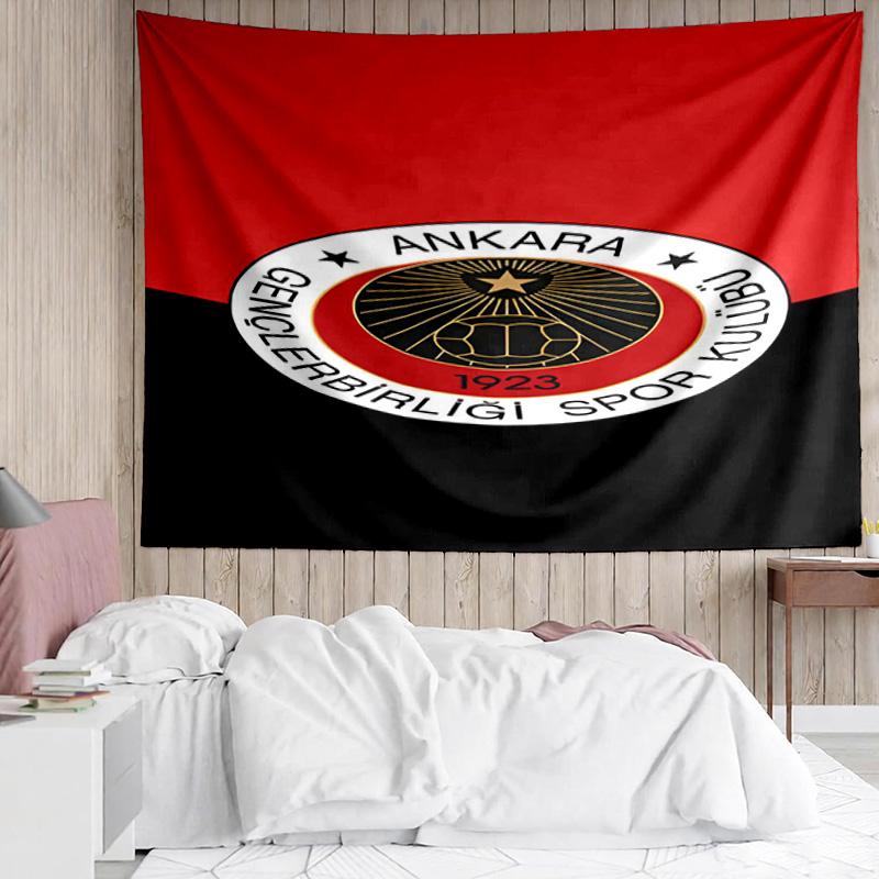 1PC Genkelbigli Club Sports Tapestry, Unique Design Tapestry, Suitable for Bedroom,Livingroom, Playroom,Heartwarming Holiday Gifts