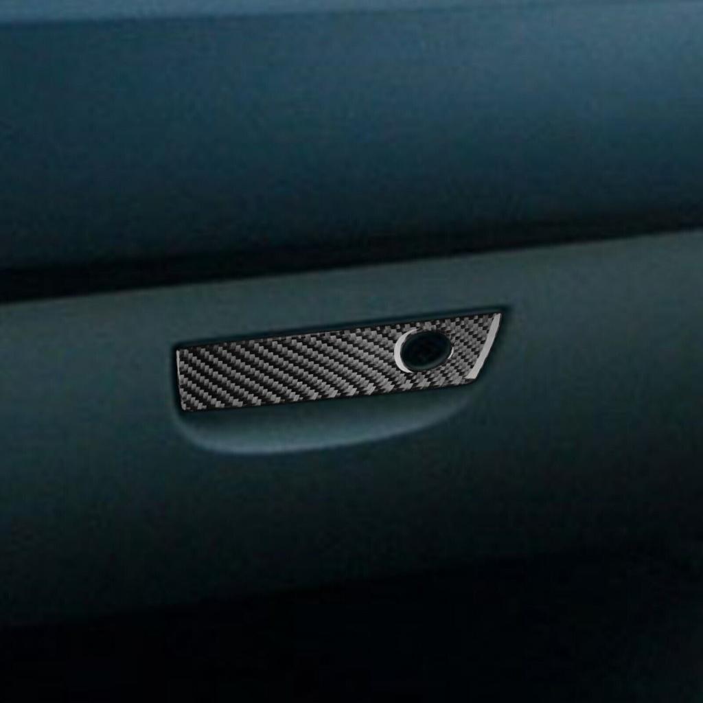For Chrysler 300 300C Carbon Fiber Interior Glove Box Handle Cover Trim 2005-07