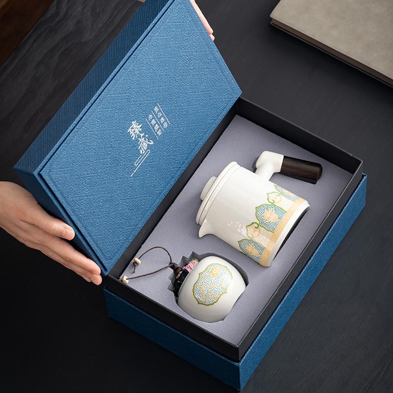 Travel tea set small set portable kung fu tea set outdoor express cup to send customers business gifts