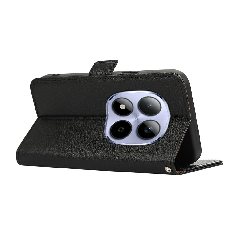 ABEEL For Xiaomi Redmi Note 15 Pro 4G (Global) Case Litchi Texture Leather RFID Blocking Phone Cover