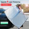 For Tesla Model 3 Y S X YL Juniper 2025-2020 2026 Thicken Front Windshield Sunshade Sun Shade Anti-UV Sun Shading Screen CoverWindshield Sunshades 1