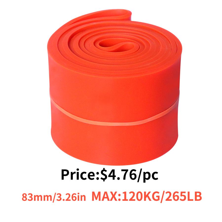 Wytrzymała guma oporowa lateksowa do ćwiczeń, elastyczna taśma do ćwiczeń siłowych, podciągania, treningu Pilates, sprzęt fitness