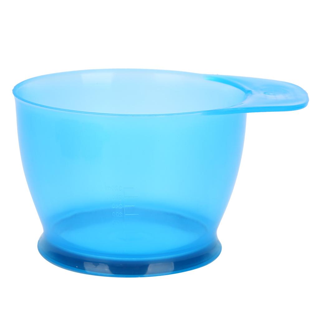 Hair Colo Brush Hair Tint Salon Mixing Bowl Anti‑Slip Hair Dyeing Styling Tool(Black )