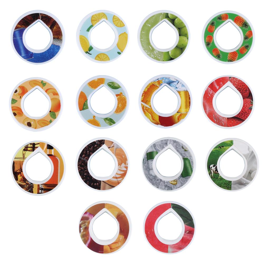 10-1PCS Water Bottle Air Flavour Pods 0 Sugar Air Pods for Water Cup Tritan Plastic Water Drink Bottle Flawour Flavor Pod