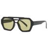 Retro Anti-UV Square Sunglasses: Trendy Korean Style with a Slimming, Fashionable Design