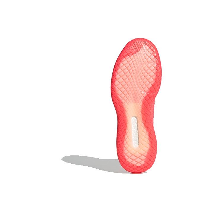 Adidas Stabilne Next Gen Tkane Tekstura Oddychające Niskoprofilowe Buty do Biegania Maratonowego Męskie Buty do Biegania Czerwono-Czarne FW4739