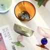 Colorful Glass Bowls Icecream Glass Bowls Creative Kitchen Salad Soup Container Tableware Soup Fruit Bowls Dining Utensils Gifts