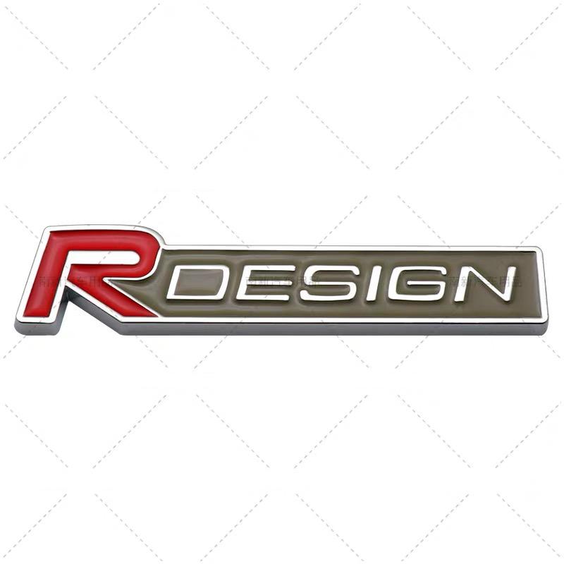 Car Trunk Logo Sticker Decoration Accessories For Volvo Rdesign Polestar AWD V50 S60 XC60 S40 XC40 XC90 V60 S80 S90 V90 V70 T6