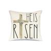 Easter Watercolor Cross Pillow Cover Cozy Aesthetic Pillowcase for Bedside Couch Living Room Home Decoration