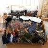 3D Print Granblue Fantasy Bedding Set Single Twin Full Queen King Size Bed Set Aldult Kid Bedroom Duvetcover Sets 3D Print Anime