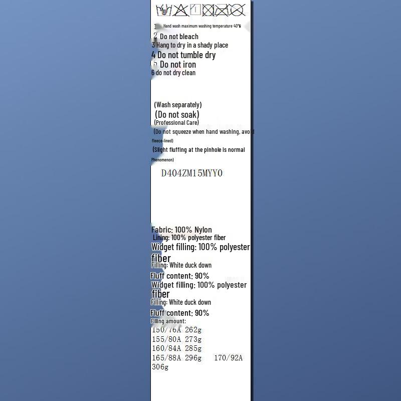 Sancai 2025 Winter Long Hooded 90% White Duck Down Puffer Jacket