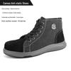Bo Zong Men's High-Top Anti-Static Safety Shoes