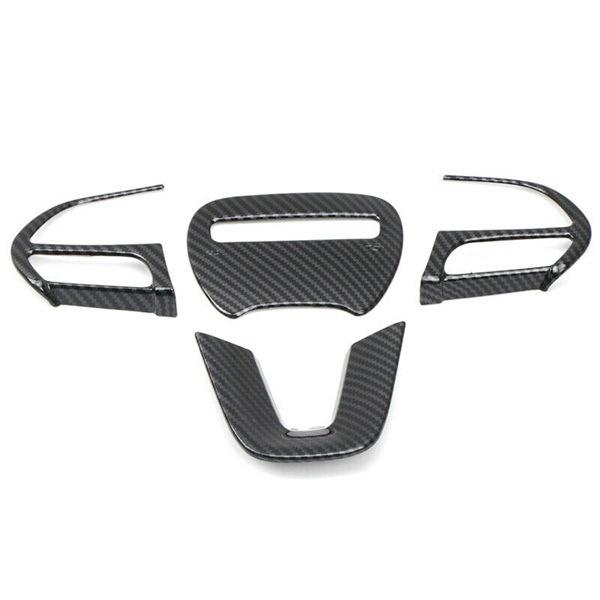 

Set of 4 Steering Wheel Trim Stickers for 2015-2020 Dodge Challenger No Size