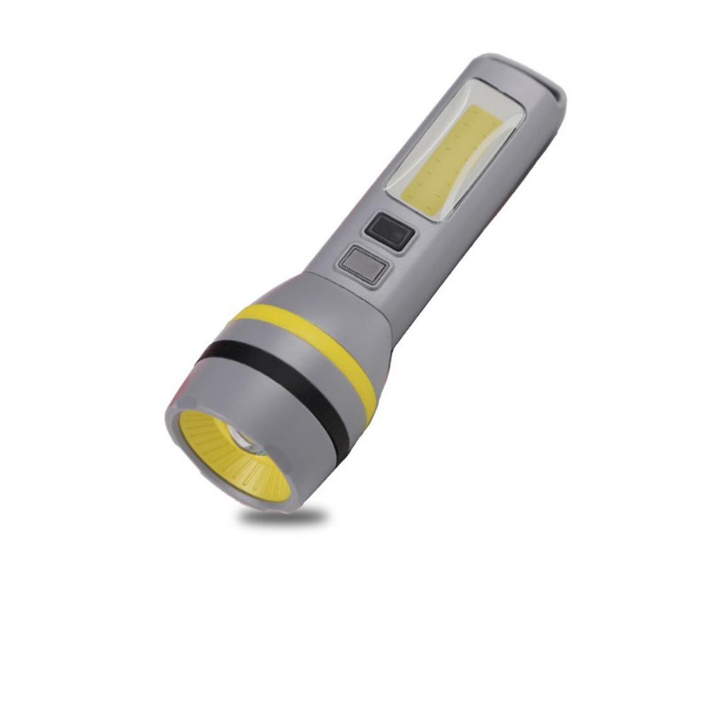 Waterproof LED Flashlight Rechargeable Solar Powered Charging Torch Energy Saving Portable Outdoor Camping Flashlight