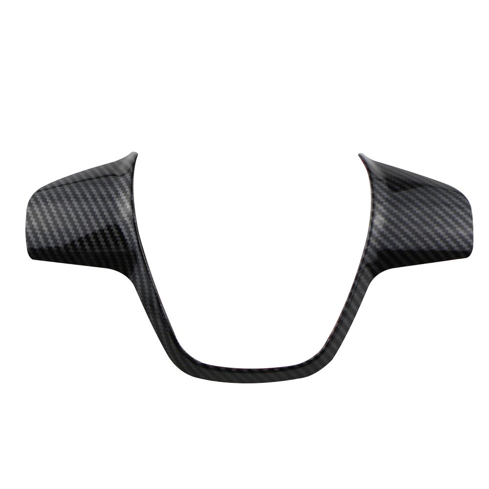 ABS Car Steering Wheel Trim Cover Sticker Decoration for Ford Focus 3 MK3 Sedan Hatchback Kuga Escape 2012 2013 2014