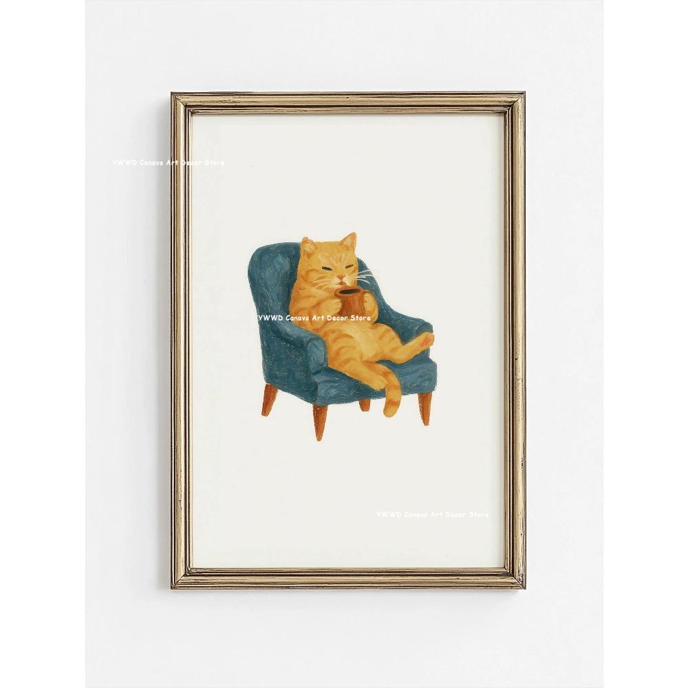 Cute Animal Bubble Bath Wall Art Cute Bathroom Animal Poster Kids Funny Toilet Paper Canvas Print for Nursery Home Decor Gifts