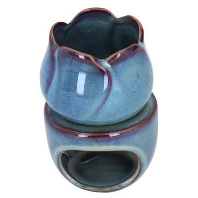 180ml Essential Oil Aromatherapy Furnace Ceramic Aroma Candle Diffuser Burning Furnace