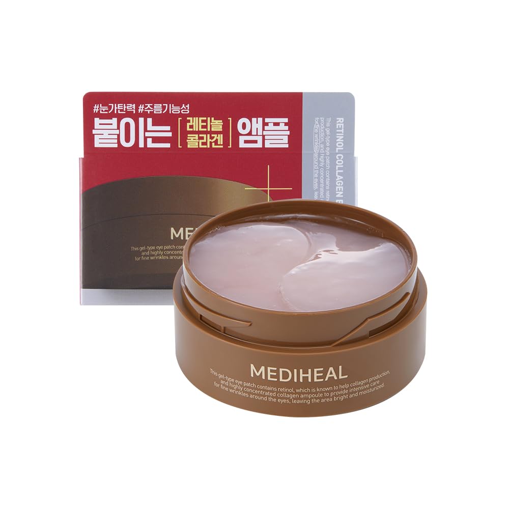 

MEDIHEAL ОФИЦИАЛЬНЫЙ Ретинол Коллаген Патчи для Глаз Ампульные 60 Штук 103г Ретинол Коллаген Патчи для Глаз Ампульные 60 Шт 103г Патчи для Глаз Гелевые Патчи Тусклость Эластичность