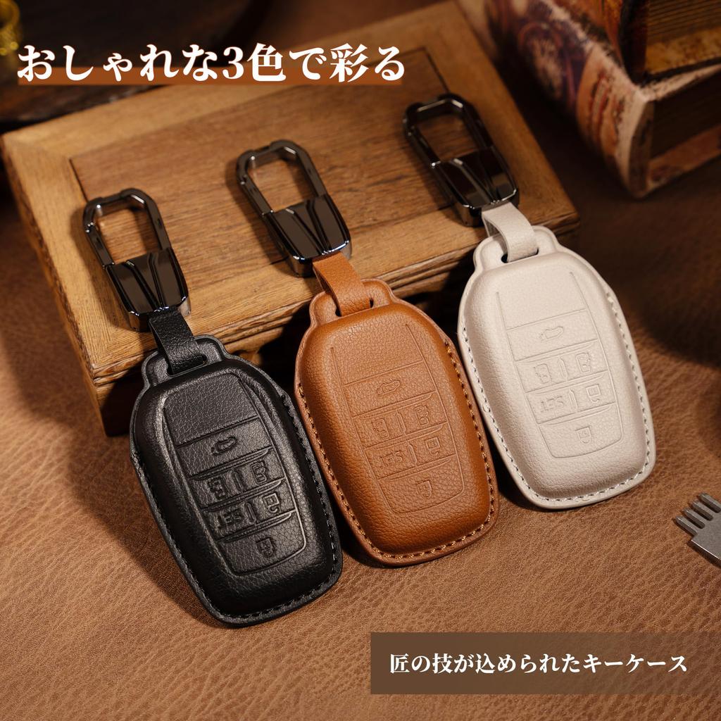 Compatible with Toyota Alphard Key Case, Late 30 Series, Key Cover, Vellfire 30 Series,