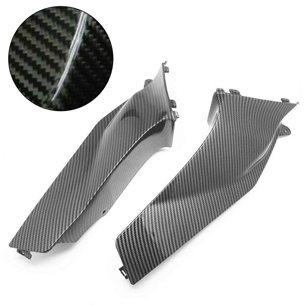 

2 × боковая крышка воздуховода, обтекатель из углеродного волокна, высокое качество для HONDA CBR600RR